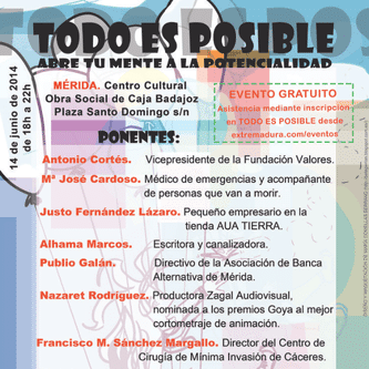 Todo es posible evento de Miguel Ángel Carroza